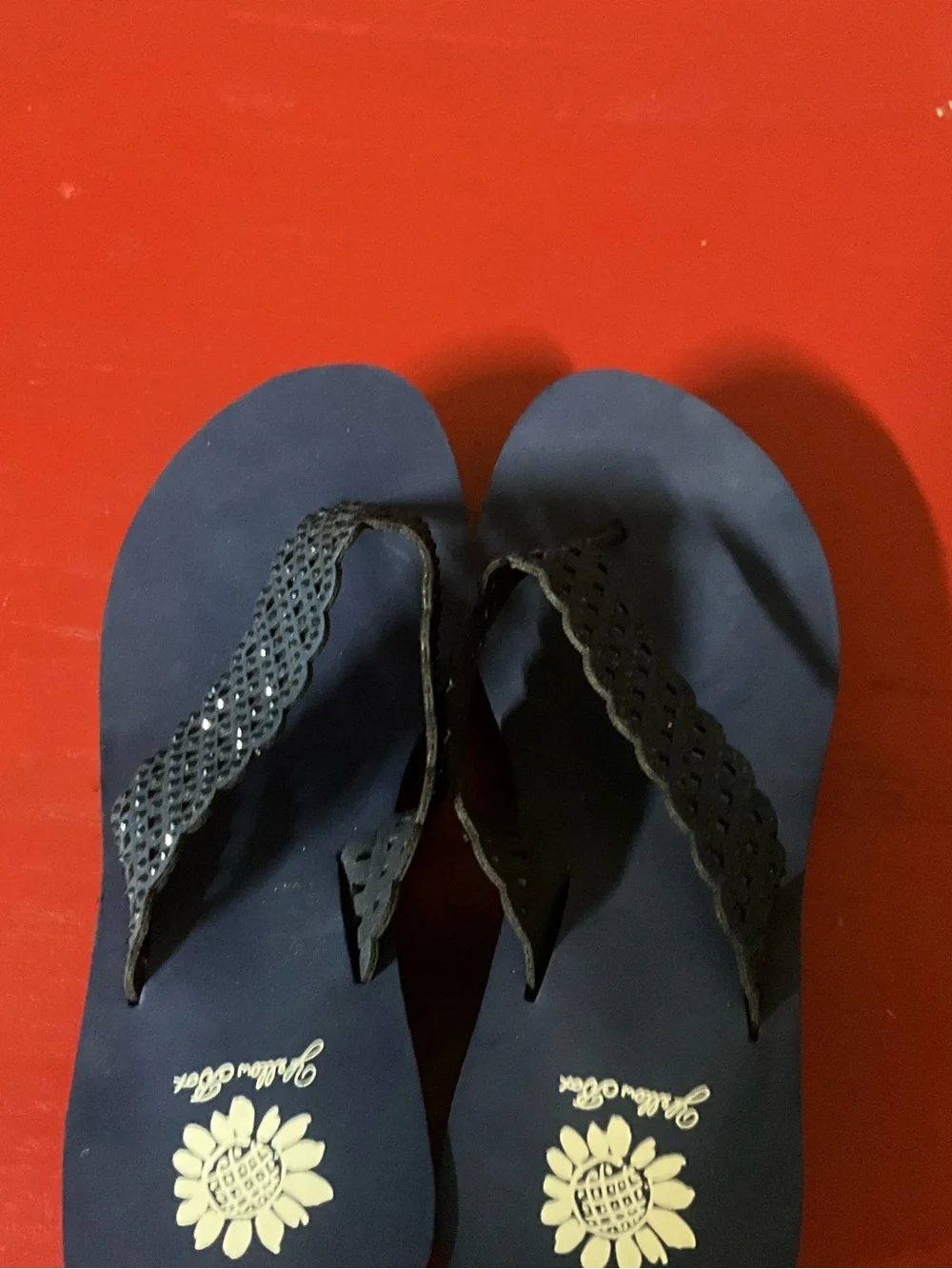 New yellow box size 10m ladies sandals - Picture 4 of 8